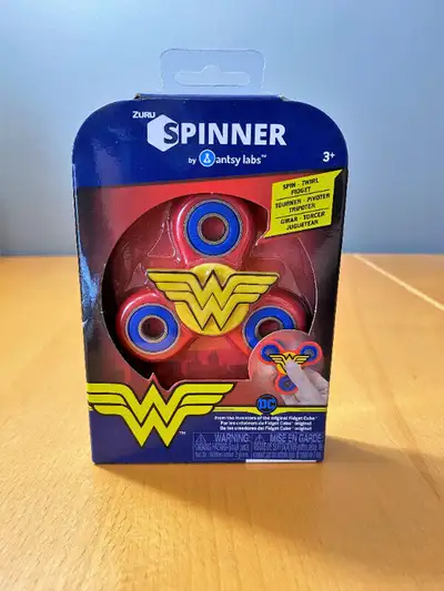 Antsy Labs DC Comics Fidget Spinner (Wonder Woman) - NEW, View more