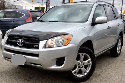 2010 TOYOTA RAV4 LIMITED SILVER 1 OWNER 7 SEATS AWD VERY LOW KMS