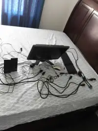 Computer cables and monitor for sale