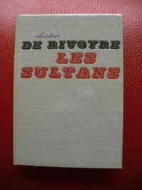 LES SULTANTS ( LIVRE VINTAGE 1964 )
