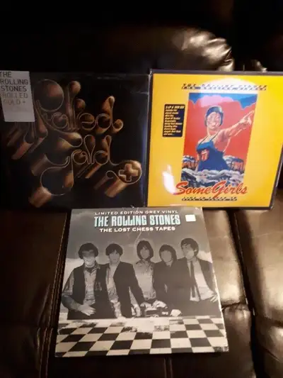 Rolling Stones MINT unopened  lot of 3 LP sets Rolled Gold + +, View more