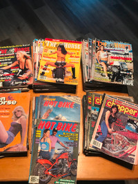 Collection de magazines Iron horse, The Hors Back Street Chopper