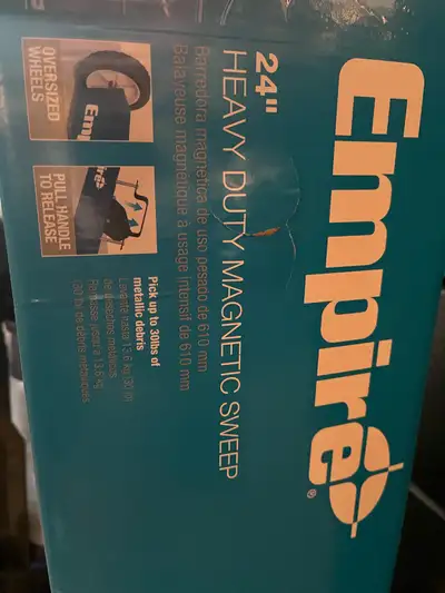 New. Great for cleaning up job sites. $25