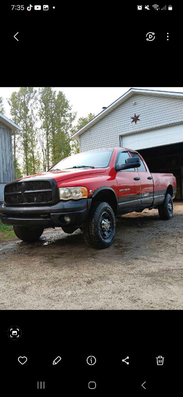 Dodge ram 2500 Laramie cummins 2003 in Cars & Trucks in Gatineau