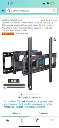 Tv wall mount brand new 25-65 inch