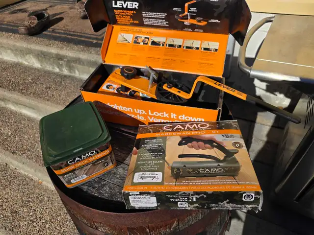 Like-New CAMO Deck Building Kit: LEVER Bender + Marksman Pro-X1