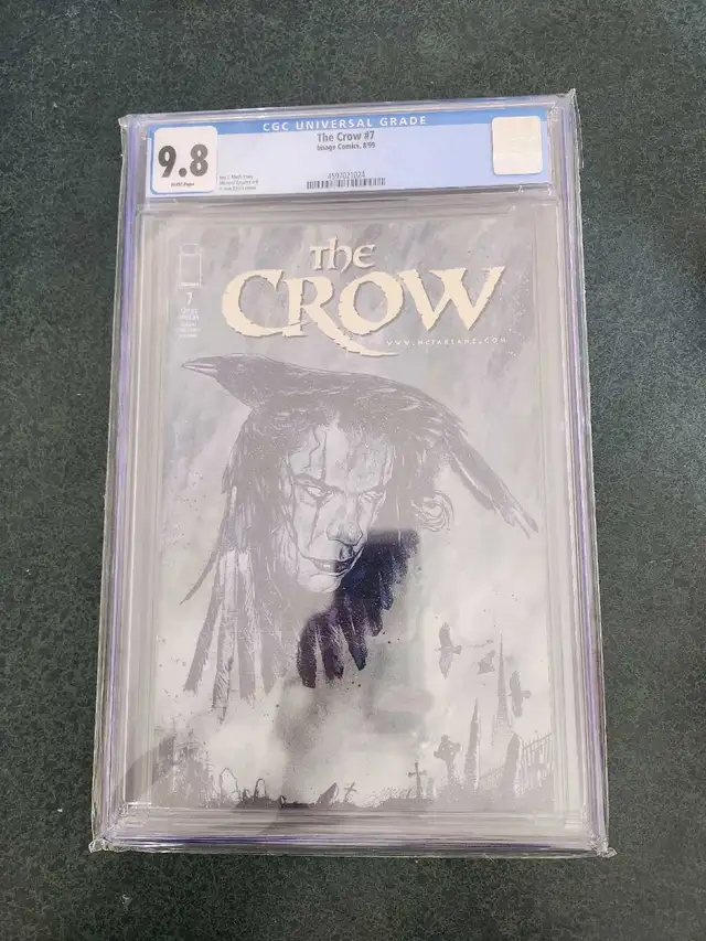 The Crow #7 CGC 9.8 in Comics & Graphic Novels in Calgary - Image 2