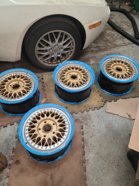 16" BBS RS 5x130 porsche wheels