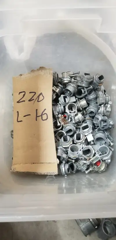 Electrical- EMT/BX- connector's, View more