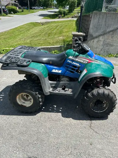 RUNNING DRIVING Polaris Magnum 325cc Four Stroke ATV New Battery, New Front Tires, All plastic are i...