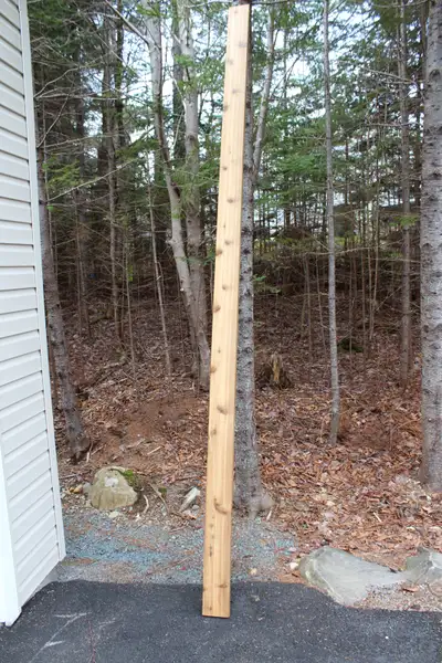 White cedar solid prime knotty plank, View more
