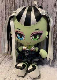 Monster High Stylized Frankie Stein Plush Doll Freaky Fabulous 