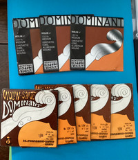 Violin strings for 1/8th size violin -DOMINANT Brand