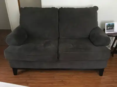 Love seat and chair, View more