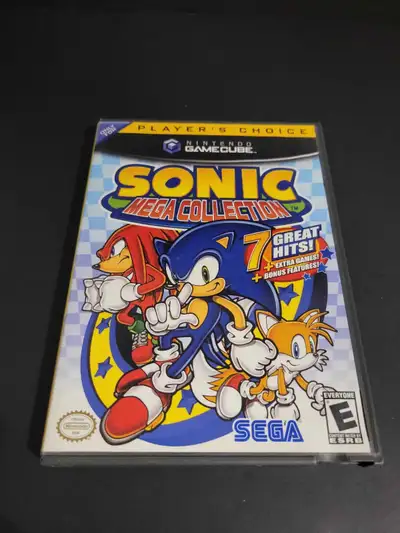 Gamecube game Sonic mega collection , View more