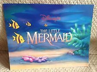 Walt Disney - Commemorative- 4 Lithographs - The Little Mermaid