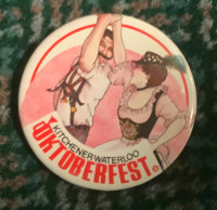 Octoberfest Pins. Vintage.