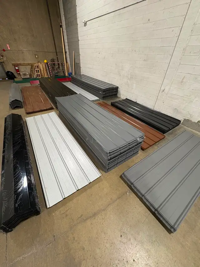 STEEL ROOFING SHEETS 10FT AND 13FT  - VARIOUS COLORS in Roofing in Edmonton - Image 2