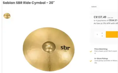 RIDE CYMBAL, View more