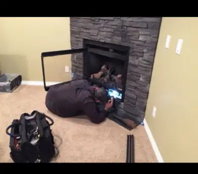 gas fireplace repair and service, View more