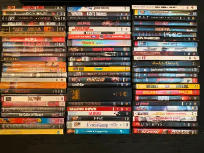 Selling my extensive DVD collection. I know the vast majority of the population today stream pretty...