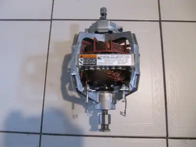 GE P/N 234D1469P006 Dryer Motor & Pulley Model S58TVMTT-7206, View more