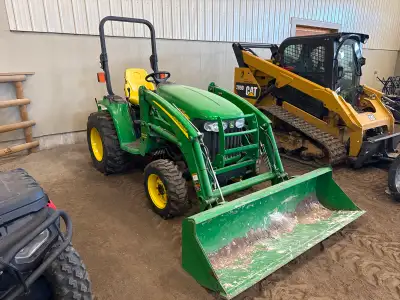 I have a JD Tractor 3520 with 300CX Loader for sale, Low hours, always stored inside heated area. 3...