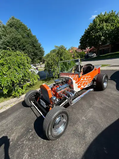 1923 Ford T Bucket for sale This 2015 kit is built has a solid chassis 283 small block Chevy v8 Th35...