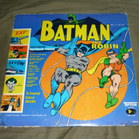 Vintage 1966 Batman TV Show Soundtrack Vinyl LP Record