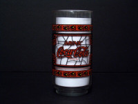 70's Coca-Cola/McD's Glass - Tiffany/Stained-glass Style