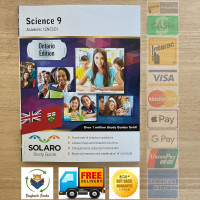*$20 NEW Grade 9 SCIENCE SNC1D with Solutions, Free GTA Delivery