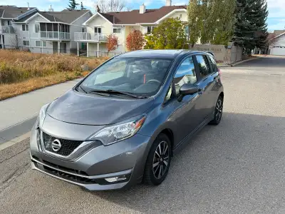 Hi there! I’m selling my 2018 Nissan Versa Note SR Hatchback – this is the SR trim, the highest avai...