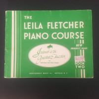 The Leila Fletcher Piano Course Book 2 by Leila Fletcher Book