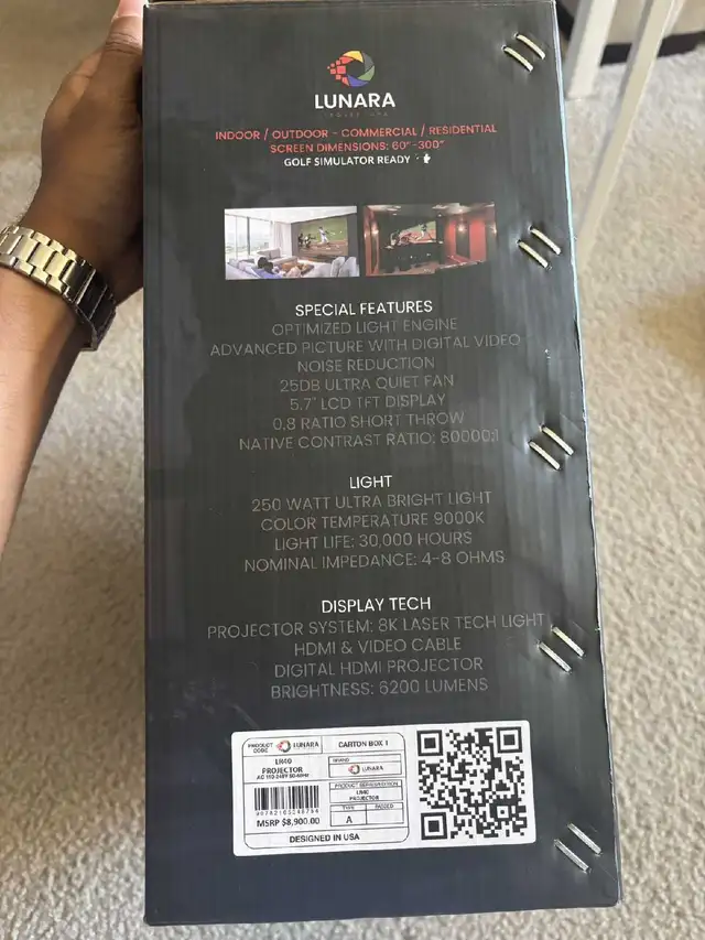 New 8K Laser Projector/110