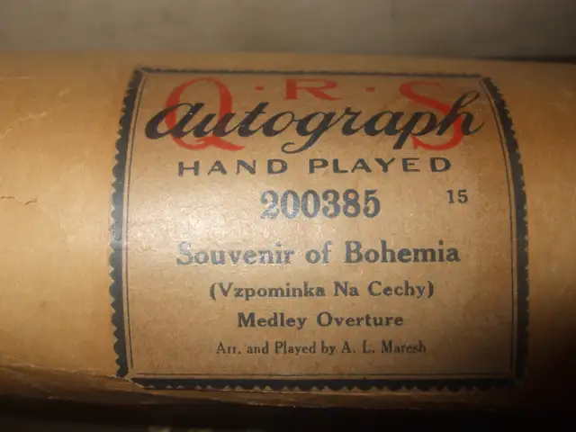 QRS Player Piano Roll63234728051971122