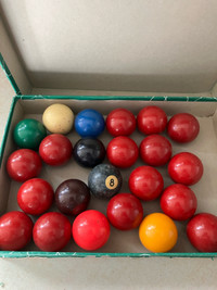  Set a pool balls