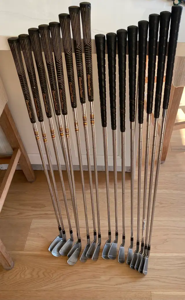 Golf Collectors - Cleveland 588 reg Irons (2) Sets in Golf in Oakville / Halton Region - Image 2