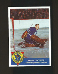 1993-94High Liner GREAT Goalies 9 of 15 JOHNNY BOWER MAPLE LEAFS