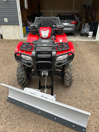 2022 Honda Rubicon 520 DCT IRS EPS with snow plow - $13,500