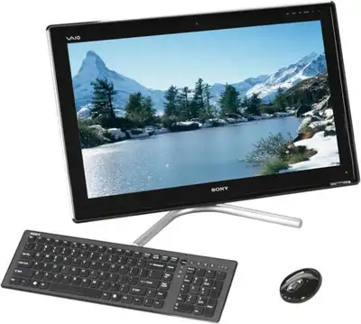 24 inch Sony touchscreen all in one windows 11 desktop, View more