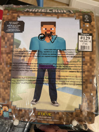 Minecraft Steve Costume (Medium)