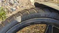 New motorcycle tires