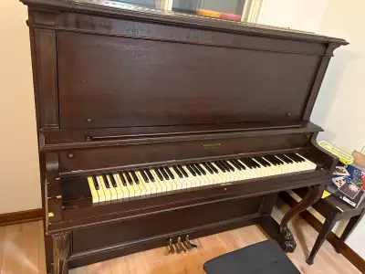 Nordheimer Piano upright 106 years piano impressive tone, View more