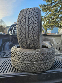 255/35/20 GENERAL GT GMAX AS-03 PAIR OF 2 TIRES ONLY 90% TREAD