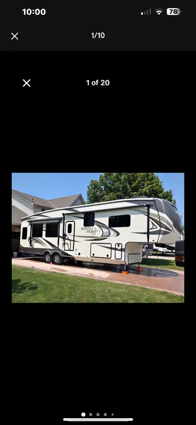 2018 Jayco North Point 315RTLS LUXURY PACKAGE Our 39' 5th wheel is in MINT condition and includes a...