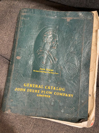 Antique John Deere tractor D ,A general catalog