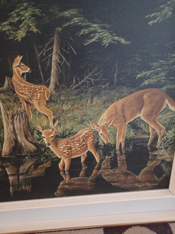 tableau de Régis Vézina (animalier) dans Art et objets de collection  à Laval/Rive Nord - Image 2