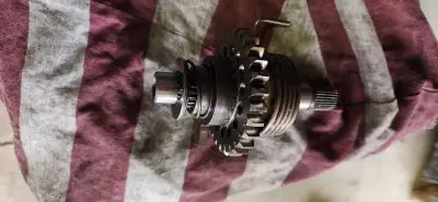 Rads, rear brake parts, header, clutch, bascket, cables, engine covers, almost new starter bendix. I...