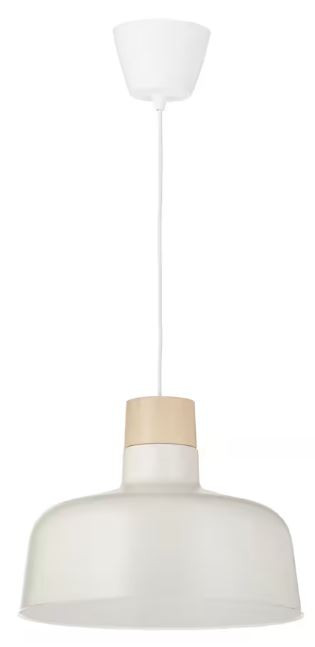Ikea Lamp Bunkeflo 104.883.97 (new, unopened) White/Birch colour in Indoor Lighting & Fans in Stratford