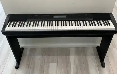 Casio Piano CDP230R & Stand , Pedal (88 Weighted Keys), View more